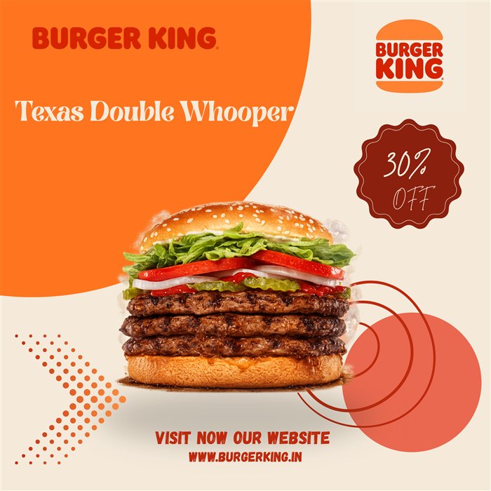 Burger King promo design by Prasad Kudupudi